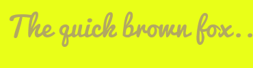 Image with Font Color B2A861 and Background Color E9FF18